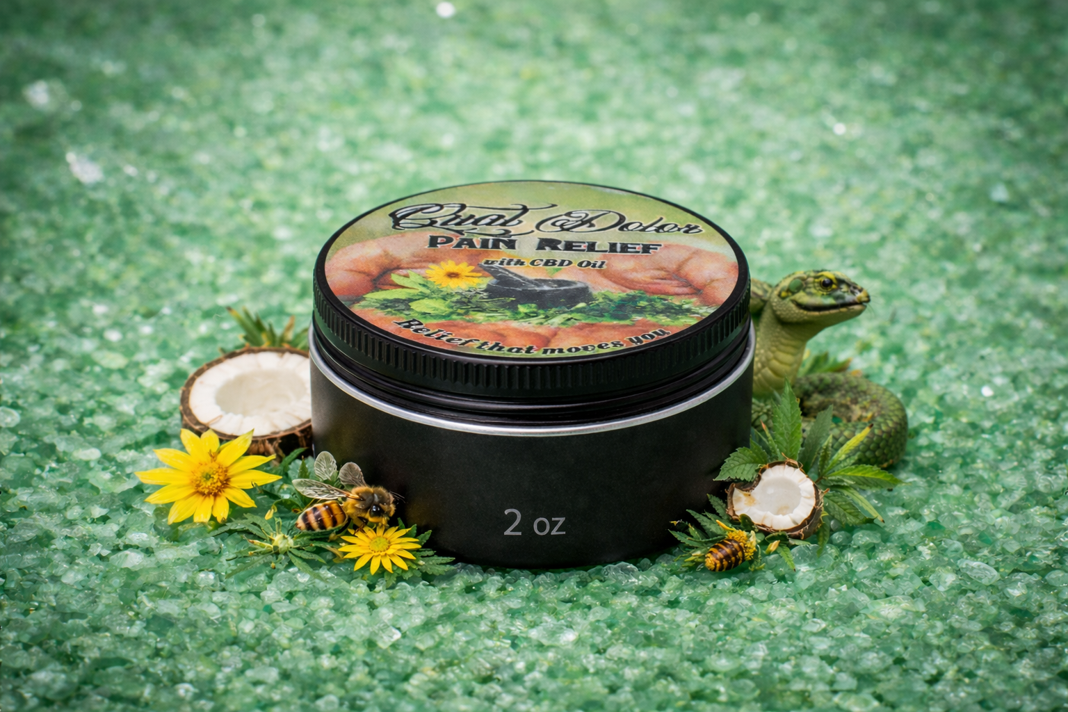 CUALDOLOR PAIN-RELIEF POMADE 2oz (Best Seller)