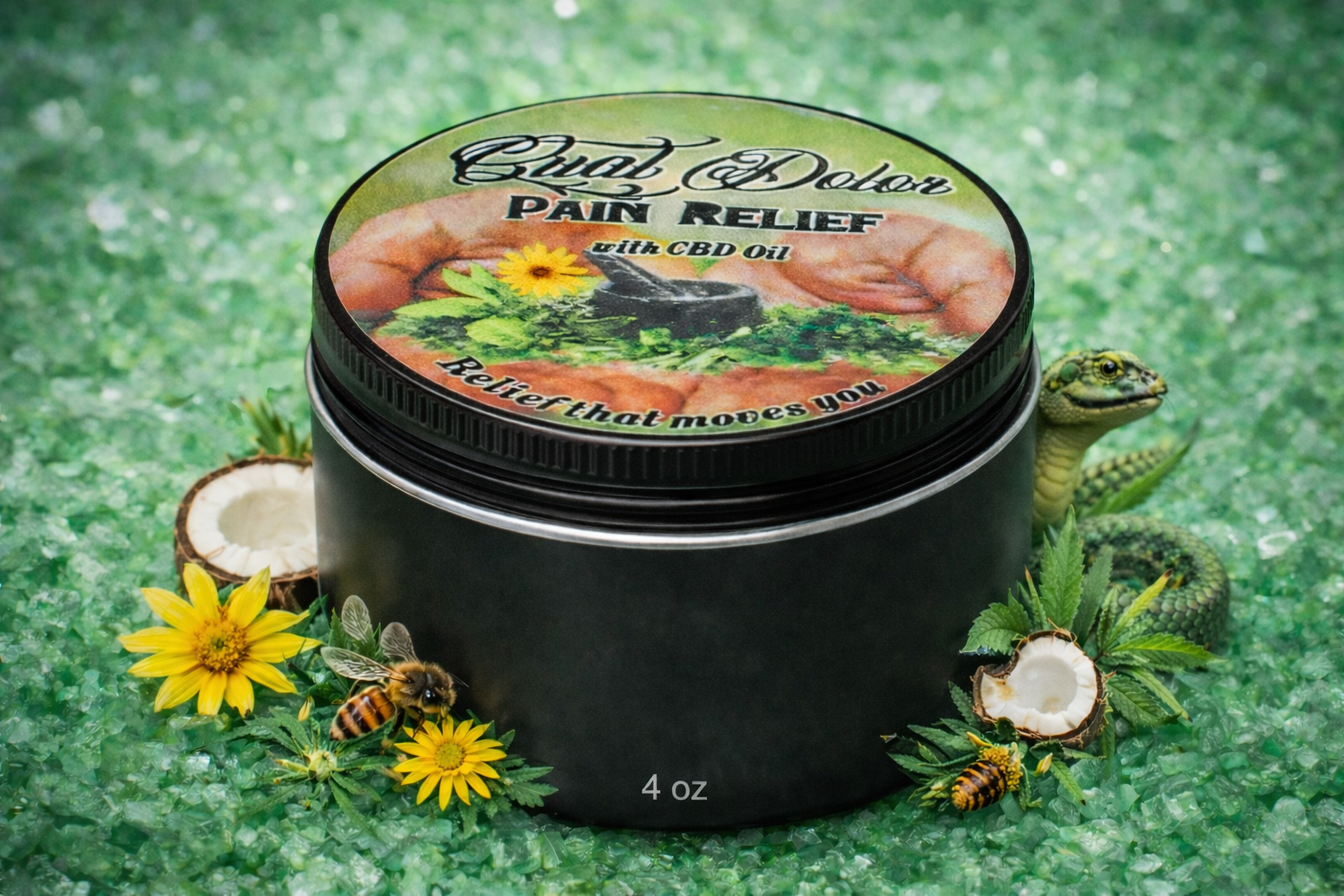 CUALDOLOR Pain-Relief Pomade – 4oz