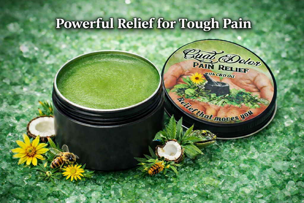 CUALDOLOR PAIN-RELIEF POMADE 2oz (Best Seller)